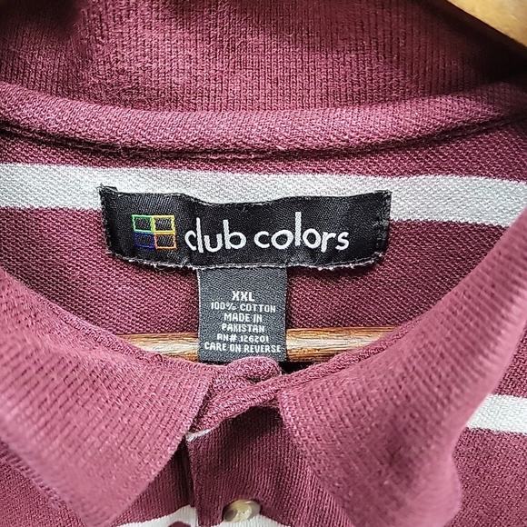 Club Colors Texas A&M University Collard Shirt Aggies Logo Size XXL Maroon VTG - Picture 4 of 8